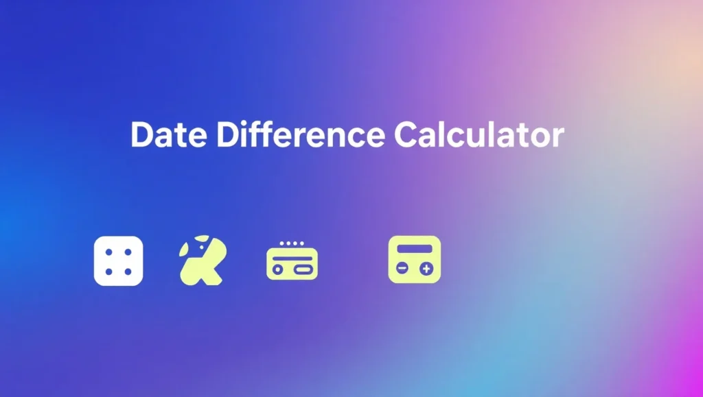 Date Difference Calculator