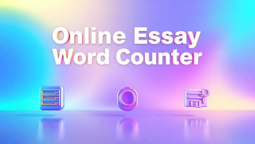 Online Essay Word Counter