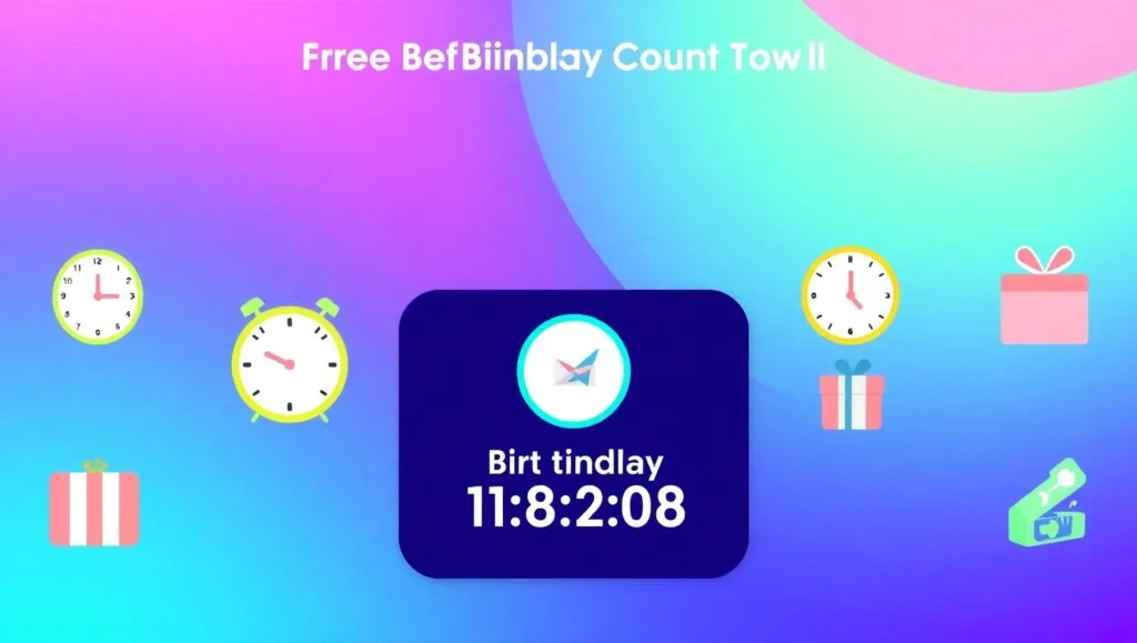 Free Online Birthday Countdown Tool