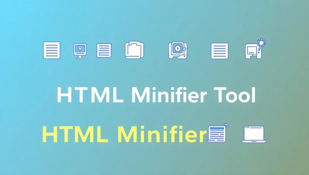 Free Online HTML Minifier Tool