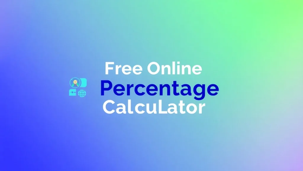 Free Online Percentage